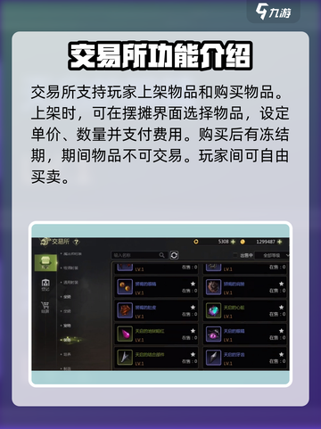 龙之谷世界交易所怎么玩介绍截图4