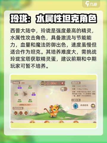 西普大陆什么精灵好介绍截图2