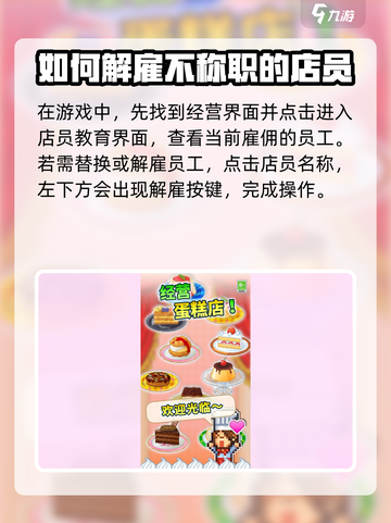 创意蛋糕店怎么解雇店员介绍截图4