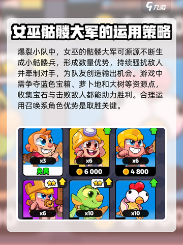 爆裂小队骷髅大军怎么玩介绍截图2