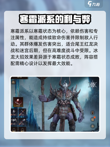 龙息神寂寒霜阵容怎么搭配介绍截图2