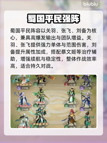 三国大冒险零氪神阵容🔥💥截图2