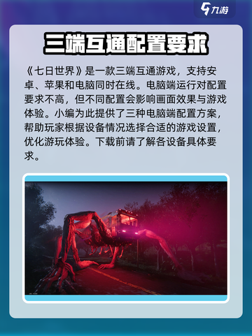 七日世界配置要求有哪些介绍截图2
