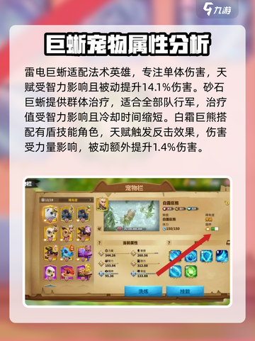 万龙觉醒前期宠物推荐介绍截图5