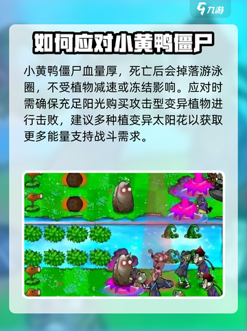 植物大战僵尸杂交版小黄鸭僵尸讲解介绍截图5