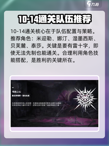 白夜极光10-14通关秘籍🔥一招制胜！截图2