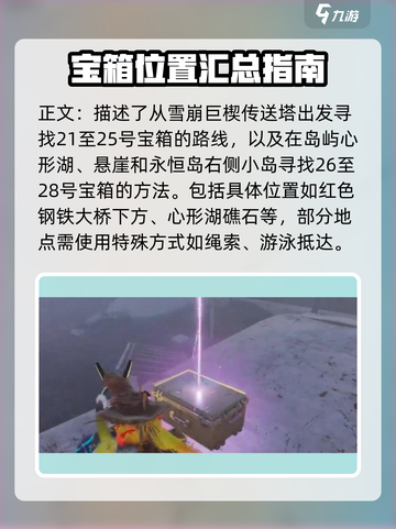 七日世界雪国人生拟态宝箱位置分享介绍截图6