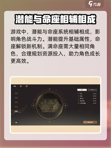 黑色信标潜能命座的特点分享介绍截图4