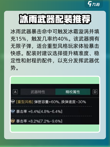 七日世界短剑冰雨配装推荐介绍截图2