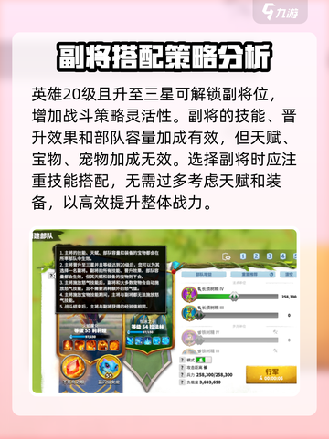 万龙觉醒💥英雄最多带几个副将？🔥截图2