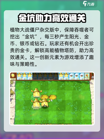 植物大战僵尸杂交版金坑是什么介绍截图2