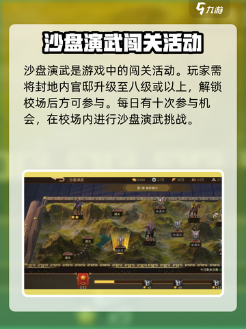 朕的江山2沙盘演武怎么玩介绍截图2