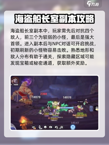 仙境传说新启航海盗船长室副本攻略介绍截图2