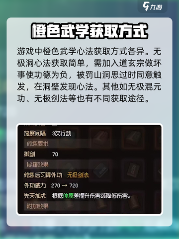 大侠立志传🔥橙色秘籍获取方法全揭秘！截图2