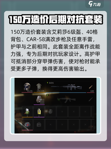 萤火突击后期配装攻略介绍截图3