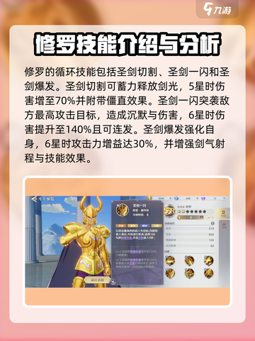圣斗士星矢重生修罗玩法🔥修罗强度全面解析🎉截图3