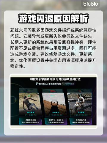 🎮彩虹六号闪退？一招完美解决！💥截图2