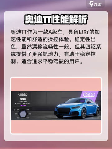极品飞车集结奥迪TT测评！🔥性能爆表？截图2