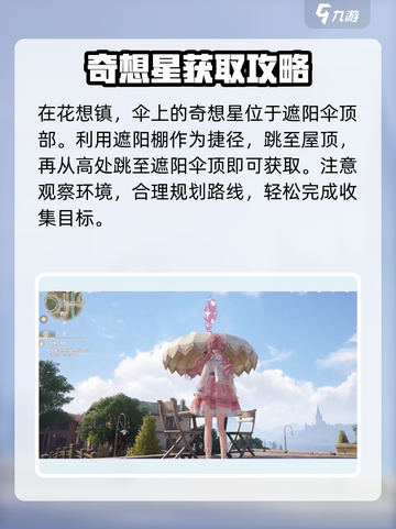 无限暖暖伞上的奇想星怎么获得介绍截图2
