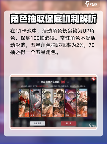 归龙潮1.1卡池角色有哪些介绍截图3