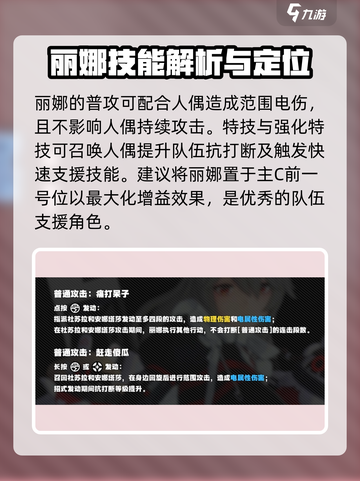 绝区零🔥丽娜定位曝光，竟是隐藏王牌！🎉截图3