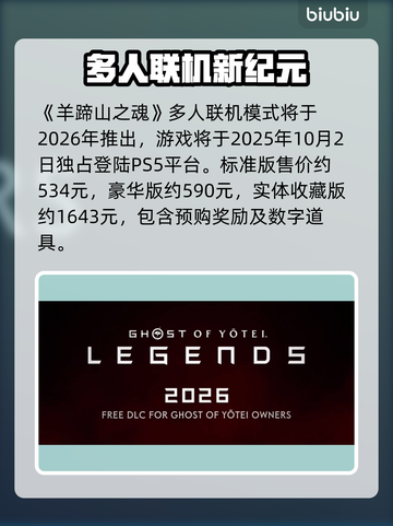 🔥《羊蹄山之魂》联机模式震撼上线！🎮💥截图2