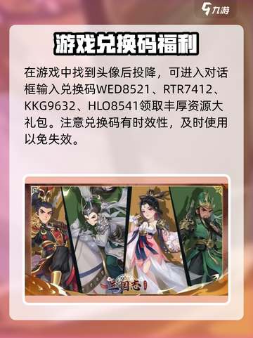 三国志异闻录兑换码怎么用介绍截图2