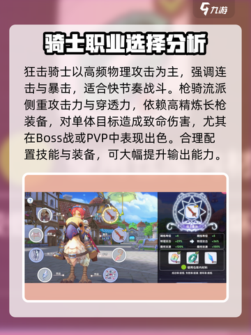 仙境传说RO新启航骑士怎么打介绍截图2