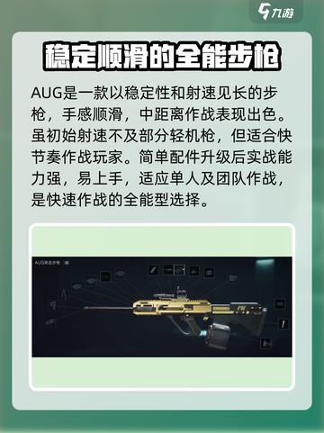 三角洲行动🔥步枪大全，吃鸡必备武器介绍！截图4