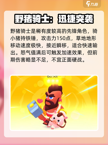 爆裂小队野猪骑士技能强度解析💥截图2