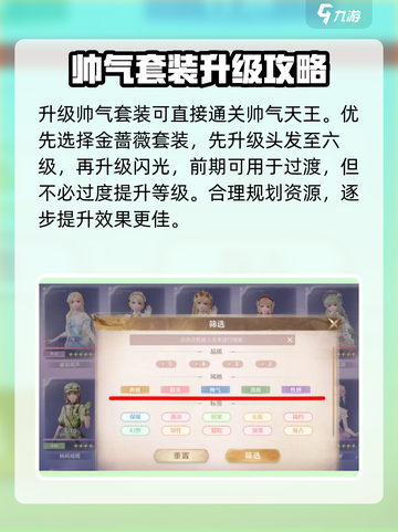 无限暖暖升级什么衣服介绍截图3