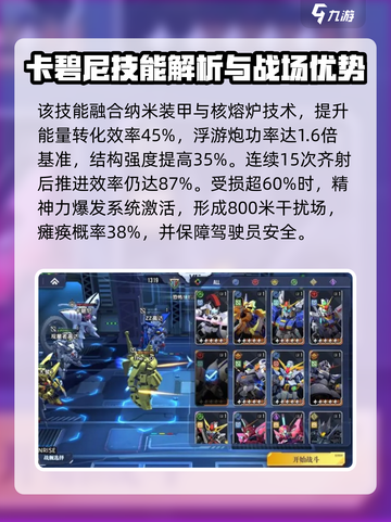 高达钢铁之诗卡碧尼机体怎么样介绍截图3