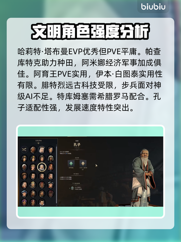 文明7领袖排名🔥最强攻略带你飞！🎮截图6
