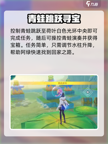 🐸原神阿绿谜题全解！青蛙乐队任务攻略大公开✨截图4