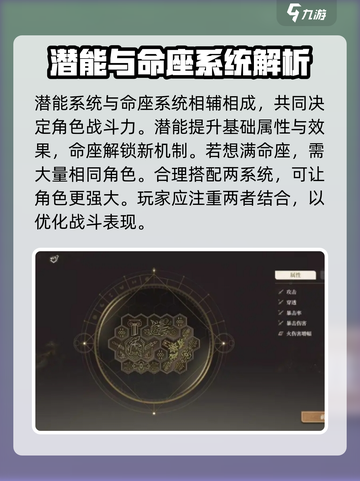黑色信标潜能命座的特点分享介绍截图4