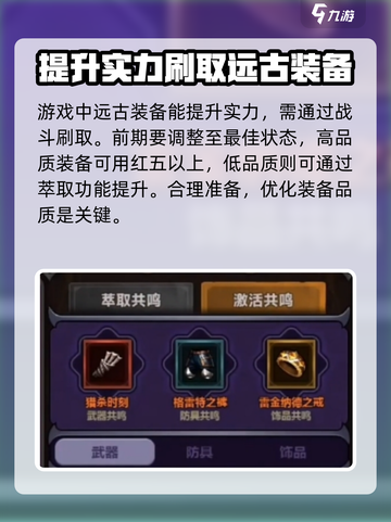 迷雾大陆🔥远古装备爆率低？这篇攻略让你轻松获取！截图2