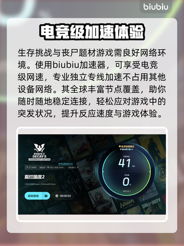 腐烂国度2闪退怎么办？⚡加速器推荐来啦！截图6