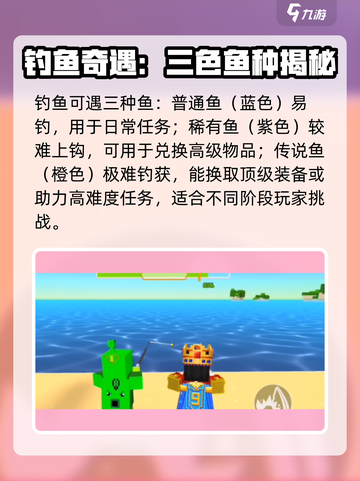 🎮像素射击钓鱼品质全解析！爆率提升技巧大公开！截图2
