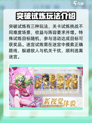 圣斗士星矢重生💥突破试炼模式玩法揭秘🎉截图2