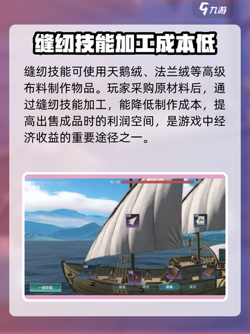 大航海时代传说缝纫技能赚钱吗介绍截图3