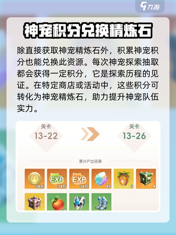 我的魔法英雄🔥伙伴神宠精炼石获取全攻略💎截图4
