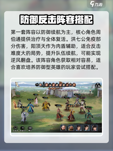 新射雕群侠传🔥铁血丹心最强阵容搭配💡截图2