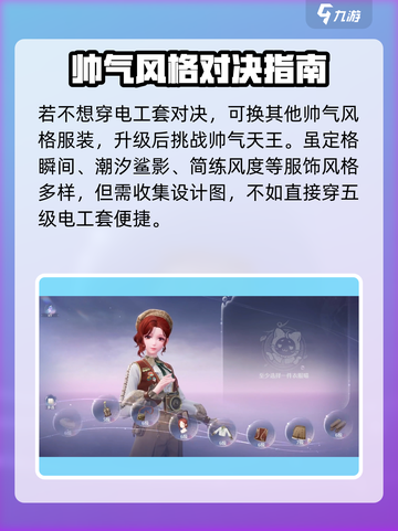无限暖暖帅气套装搭配方法介绍截图4