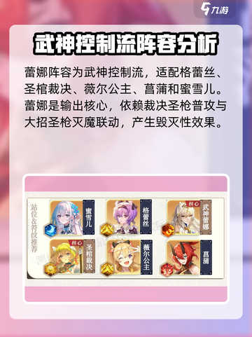 命运圣契蕾娜阵容搭配推荐介绍截图3