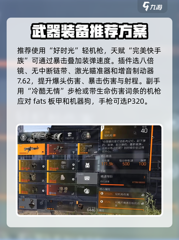 全境封锁2机枪配装攻略​介绍截图4
