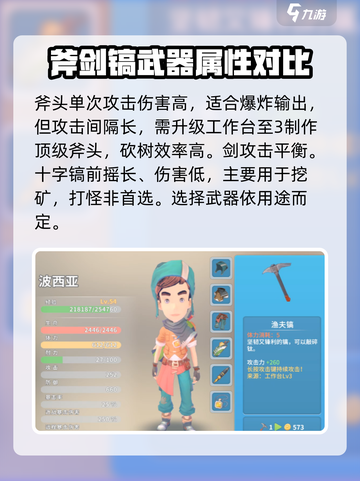 波西亚时光手游前期武器哪个好用介绍截图4
