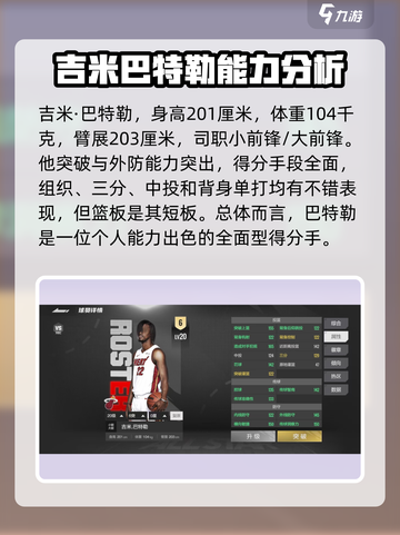 美职篮全明星巴特勒怎么样介绍截图2
