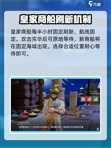 黎明之海💥皇家商船刷新机制全揭秘⏰截图2