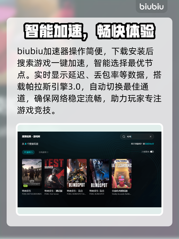 吃鸡神速！免费加速器🔥截图3