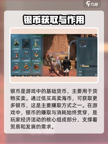 大航海时代传说银币有什么作用介绍截图2